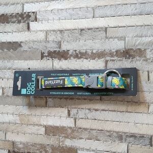 FuzzYard Banana Pattern Dog Collar